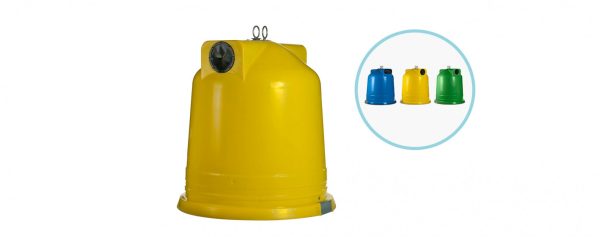 Campana de Reciclaje tipo Iglu de 2000 litros